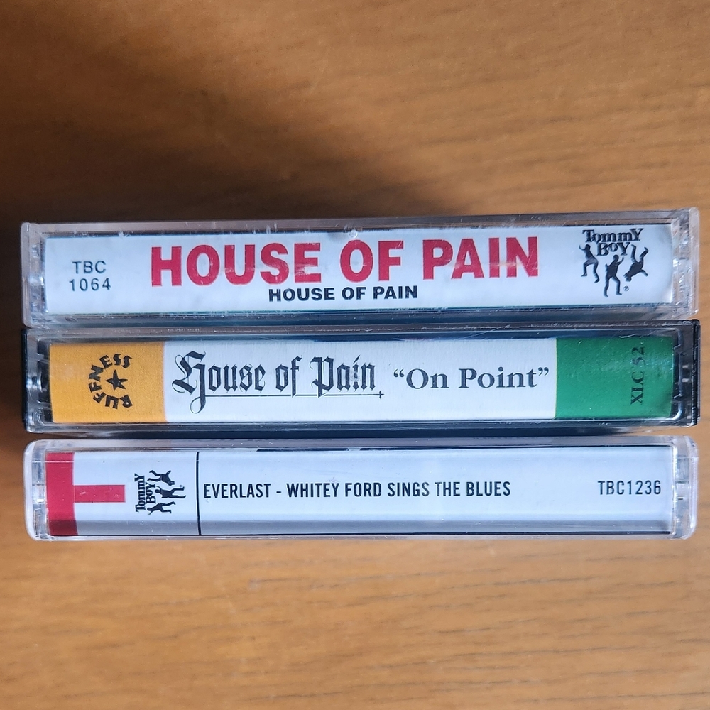 House of Pain, Everlast - 1990s Cassette Tapes (Lot of 3) 